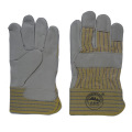 Cow Grain Leather Driver Working Gloves